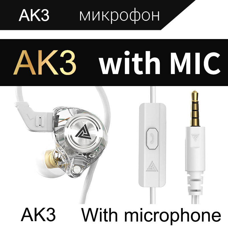 QKZ AK3 FiLe Wired In-ear Stereo Wired Earphone