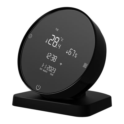 Smart temperature and humidity sensor with remote