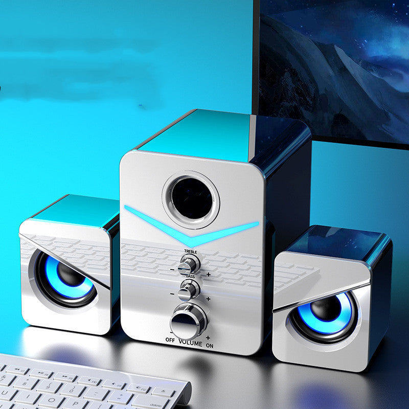 Compact desktop sound bar with Bluetooth