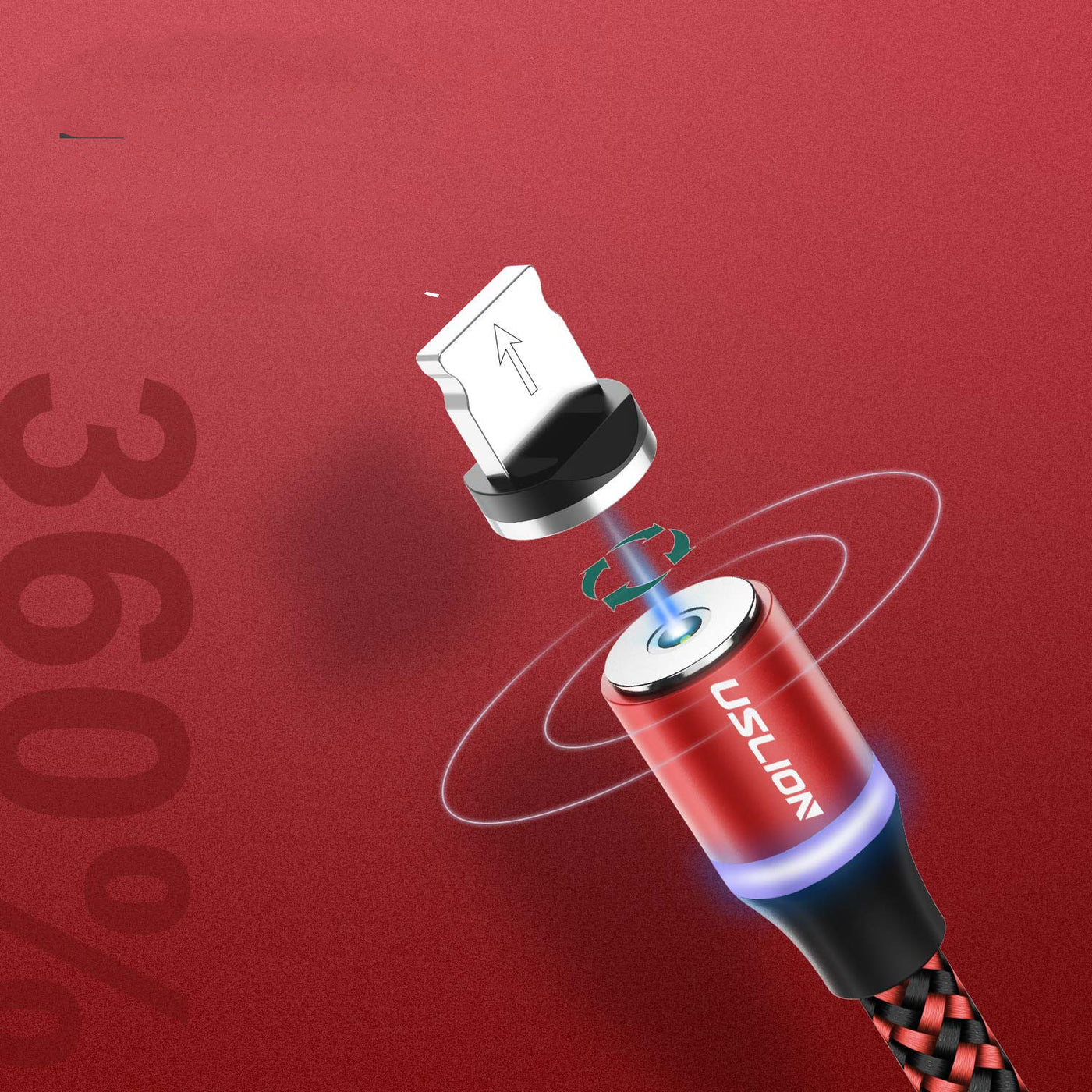 Magnetic USB Type-C fast charging cable