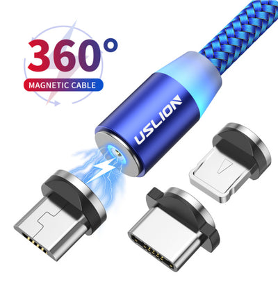 Magnetic USB Type-C fast charging cable