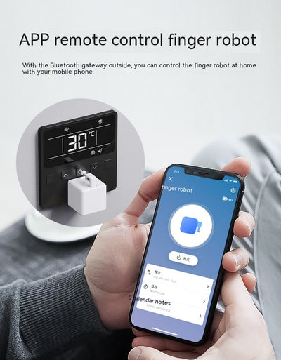 Graffiti Smart Home Bluetooth Finger Robot