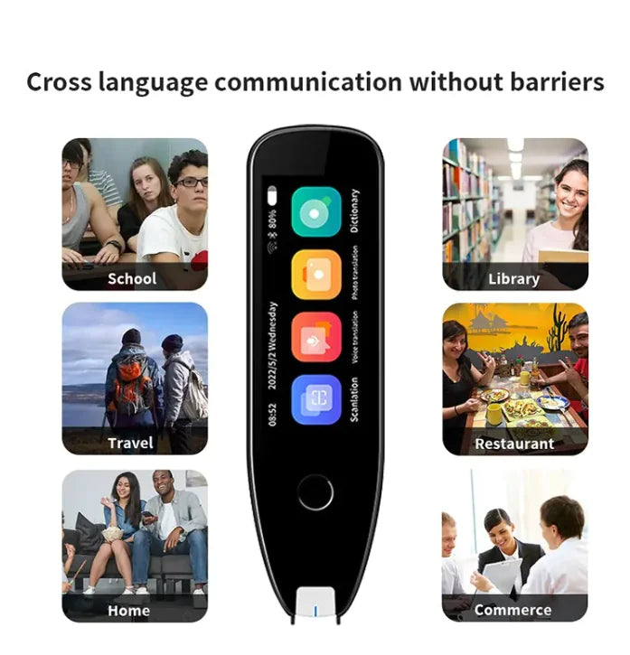 ScanPen Translator, Portable scan translation pen, Scan Pen Language Translator, Language Translation, Language Translation Scan Reader Pen Scanner,  IRISPen Air 8, Language Translator Pen, Translations Scan Pen,
