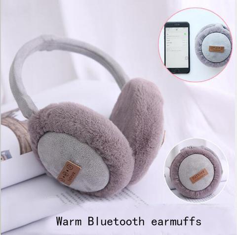 Foldable Bluetooth earmuff headphones for winter