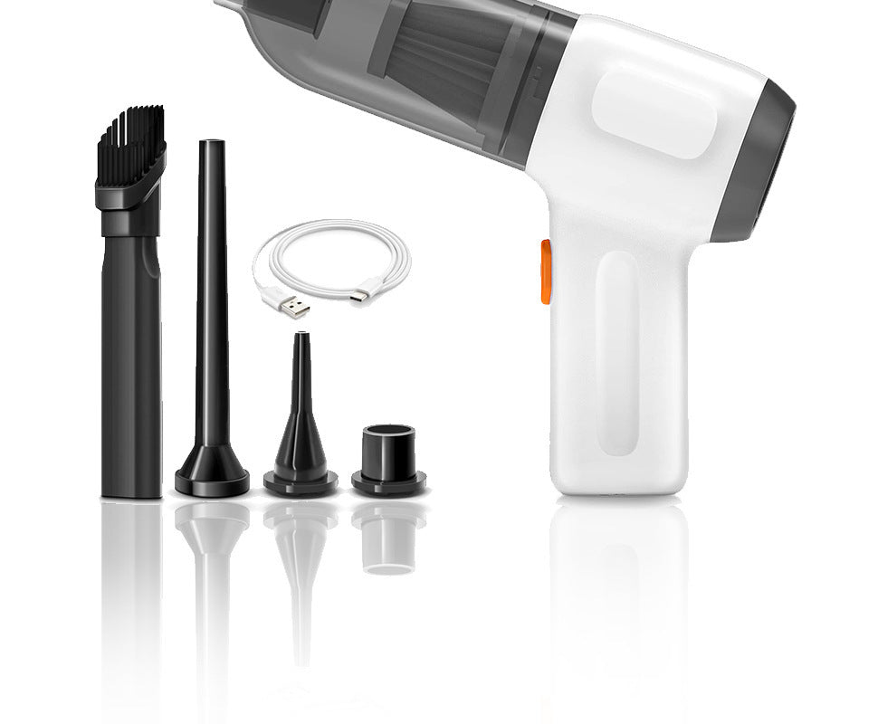 Wireless car vacuum with blowing and suction