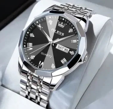 OLEVS Men's Watches, premium watches, premium watches for women, Luxury Mechanical, Waterproof Watches, OLEVS Watches, OLEVS Watches for women, OLEVS LUXURY MEN'S WATCH, WATERPROOF STAINLESS -STEEL,   
