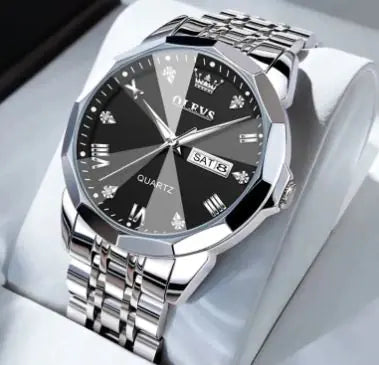 OLEVS Men's Watches, premium watches, premium watches for women, Luxury Mechanical, Waterproof Watches, OLEVS Watches, OLEVS Watches for women, OLEVS LUXURY MEN'S WATCH, WATERPROOF STAINLESS -STEEL,   