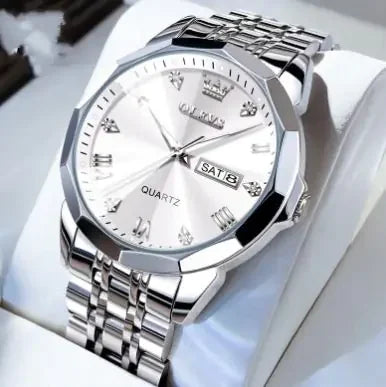 OLEVS Men's Watches, premium watches, premium watches for women, Luxury Mechanical, Waterproof Watches, OLEVS Watches, OLEVS Watches for women, OLEVS LUXURY MEN'S WATCH, WATERPROOF STAINLESS -STEEL,   