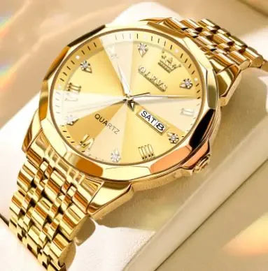 OLEVS Men's Watches, premium watches, premium watches for women, Luxury Mechanical, Waterproof Watches, OLEVS Watches, OLEVS Watches for women, OLEVS LUXURY MEN'S WATCH, WATERPROOF STAINLESS -STEEL,   