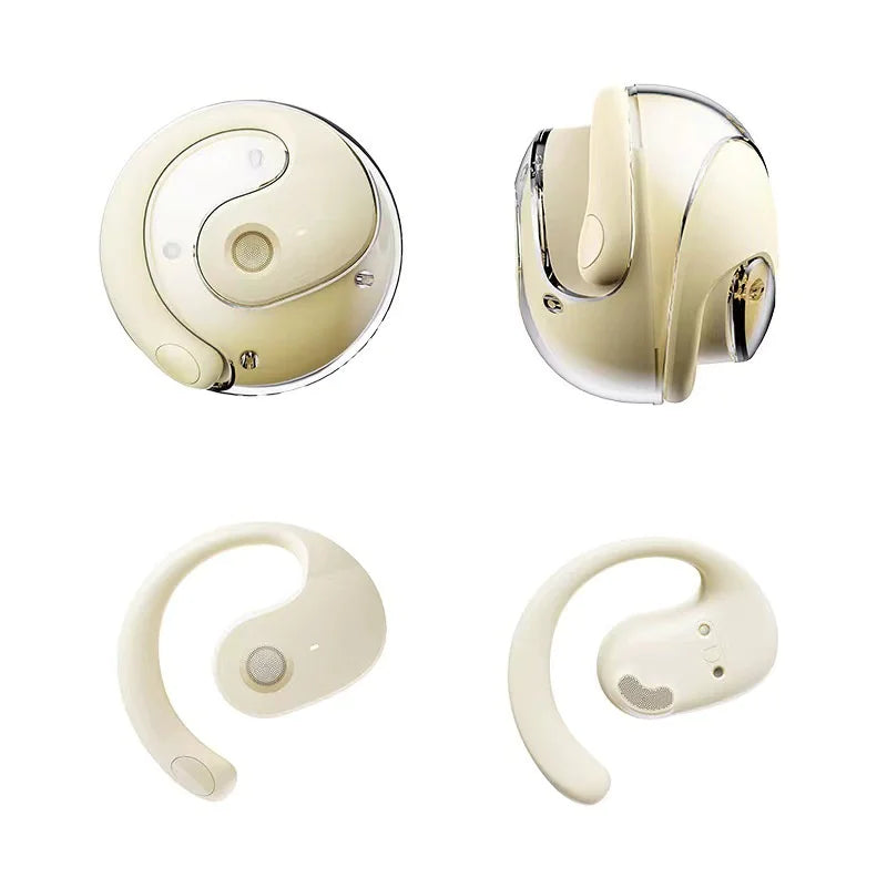 AI Translation Bluetooth Coconut Earbuds, AI Translation Earbuds, Mini Coconut Ball Bluetooth Headset, True Wireless, AI Translation Coconut Ball Wireless Bluetooth Earbuds, New AI Translation Headset, AI Translation Headset, Small Coconut Ball OWS, AI intelligent translation earphones,  Portable Carrying ai language translator earbuds, AI-Powered Translation, Wireless BT AI Translation Earbuds, 
