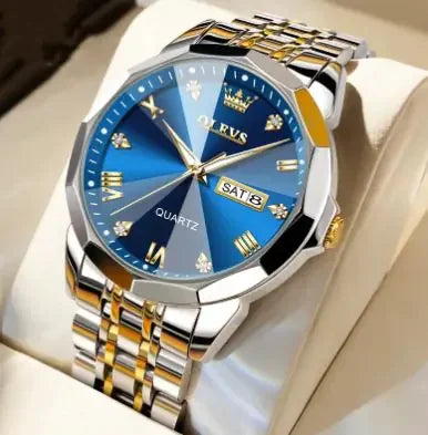 OLEVS Men's Watches, premium watches, premium watches for women, Luxury Mechanical, Waterproof Watches, OLEVS Watches, OLEVS Watches for women, OLEVS LUXURY MEN'S WATCH, WATERPROOF STAINLESS -STEEL,   