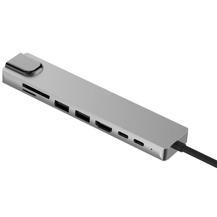 PD 8-in-1 Expansion Dock USB-C Hub Splitter