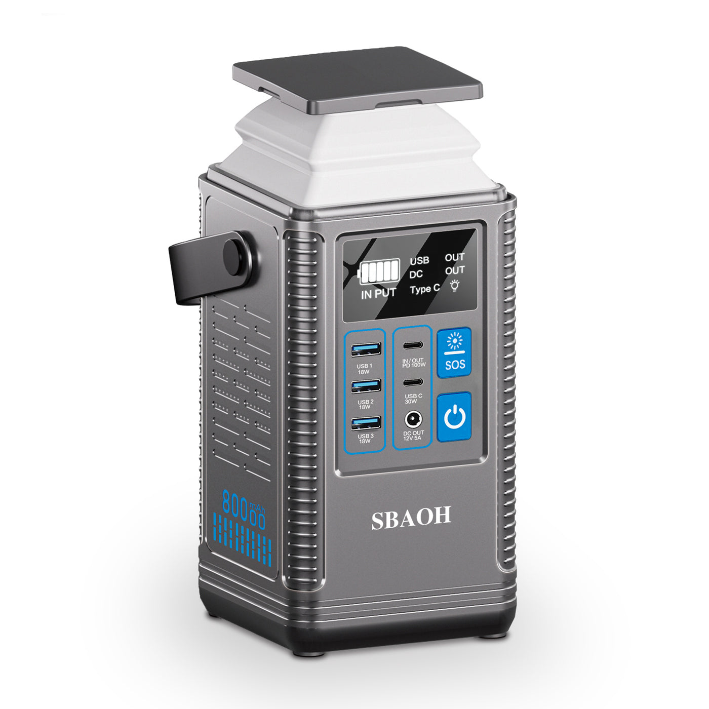 Power Station 296Wh Portable Lithium Battery (80,000mAh)