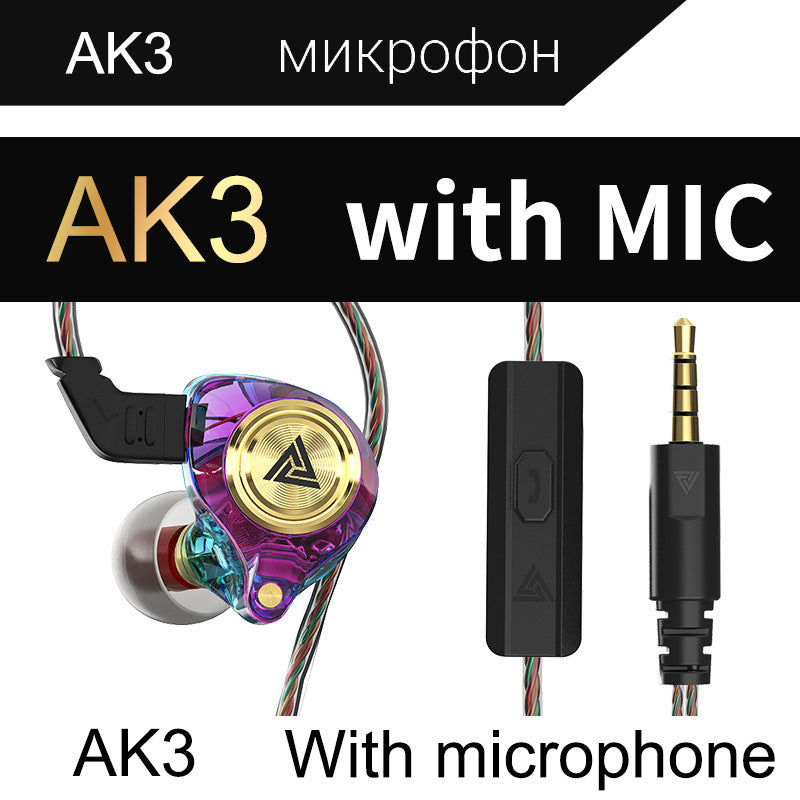 QKZ AK3 FiLe Wired In-ear Stereo Wired Earphone
