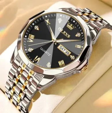 OLEVS Men's Watches, premium watches, premium watches for women, Luxury Mechanical, Waterproof Watches, OLEVS Watches, OLEVS Watches for women, OLEVS LUXURY MEN'S WATCH, WATERPROOF STAINLESS -STEEL,   